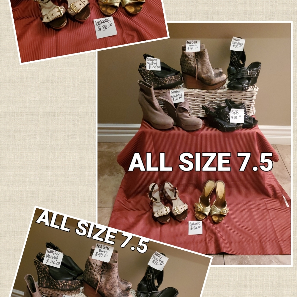 Women's size 7.5 prices in photos